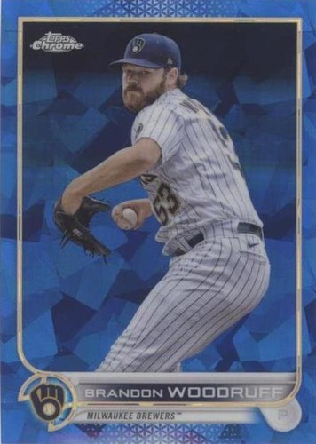 2022 Topps Chrome Sapphire Edition - Brandon Woodruff #336