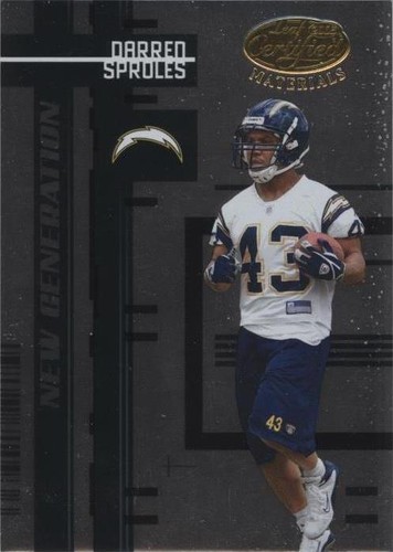 2005 Leaf Certified Materials Darren Sproles #176
