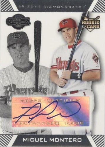 2007 Topps Co-Signers - Miguel Montero #108