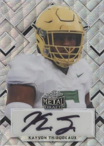 2022 Leaf Metal Draft Kayvon Thibodeaux #PA-KT1