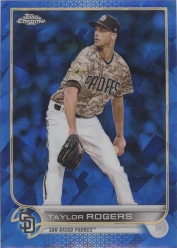 2022 Topps Chrome Update Series Sapphire Edition - Taylor Rogers #US303