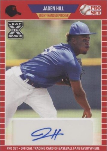 2021 Leaf Pro Set Baseball Blaster - Jaden Hill #PS-JH1