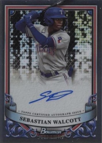 2024 Bowman Sterling - Sebastian Walcott #PA-SW