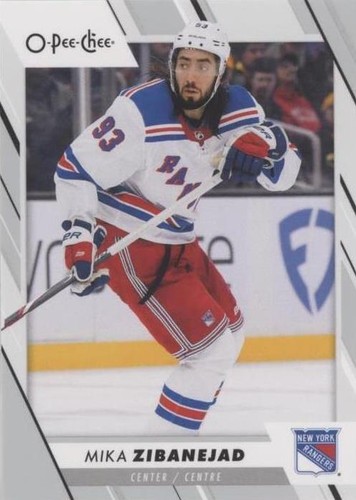 2023-24 O-Pee-Chee - Mika Zibanejad #455