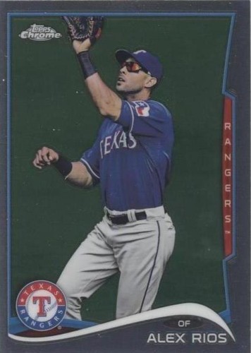 2014 Topps Chrome - Alex Rios #180
