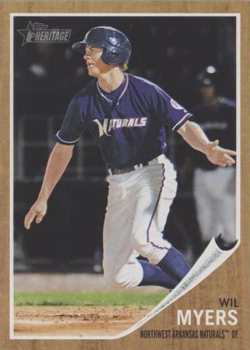 Topps Heritage 2011 edición de ligas menores - Wil Myers #6