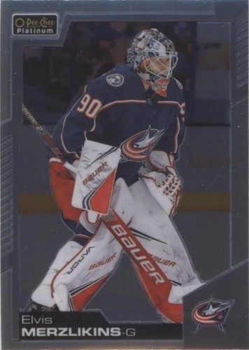 2020-21 O-Pee-Chee Platinum - Elvis Merzlikins #111