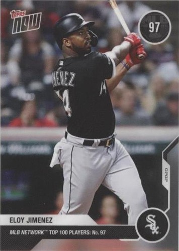 2020 Topps Now MLB Network Top 100 Players - Eloy Jimenez #MN97