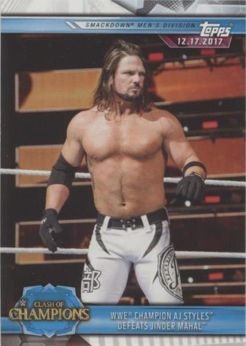 2019 Topps WWE Road to Wrestlemania - AJ Styles #79