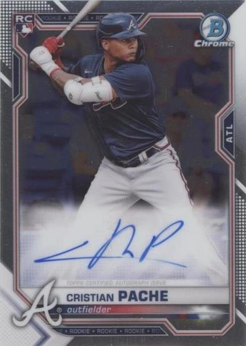 2021 Bowman - Cristian Pache #CRA-CP