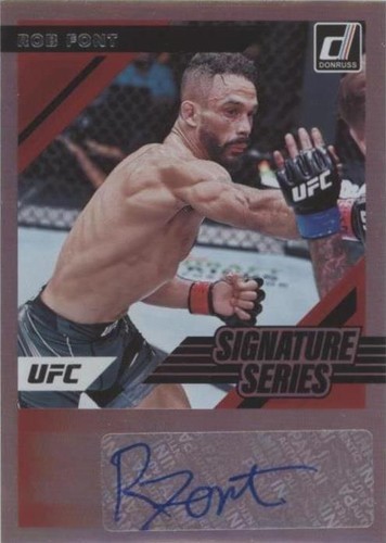 2022 Donruss UFC - Rob Font #SS-RFT