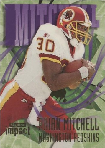1997 Skybox Impact Brian Mitchell #197