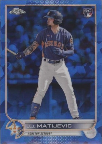 2022 Topps Chrome Update Series Sapphire Edition - J.J. Matijevic #US297