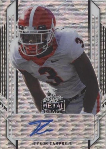 2021 Leaf Metal Draft Tyson Campbell #PA-TC1