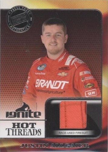 2013 Press Pass Ignite - Justin Allgaier #HT-JA