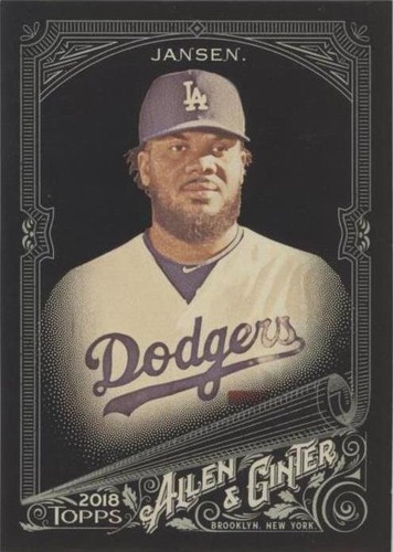 2018 Topps Allen & Ginter's X - Kenley Jansen #197