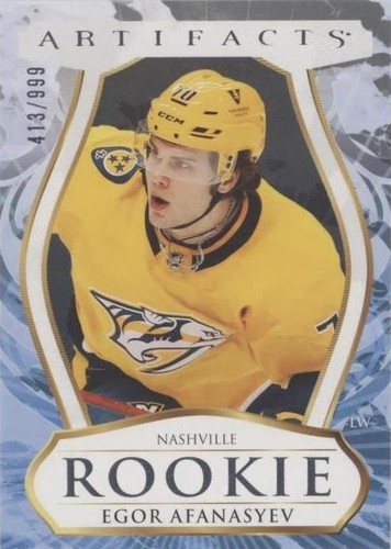 2023-24 Upper Deck Artifacts - Egor Afanasyev #217
