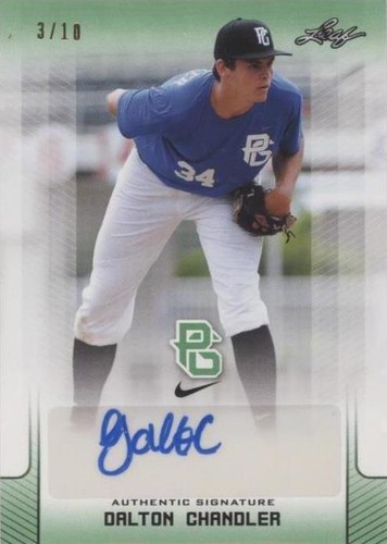 2017 Leaf Perfect Game National Showcase - Dalton Chandler #BA-DC1