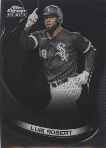 2022 Topps Chrome Black - Luis Robert #25