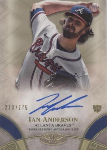 2021 Topps Tier One - Ian Anderson #BOA-IAN