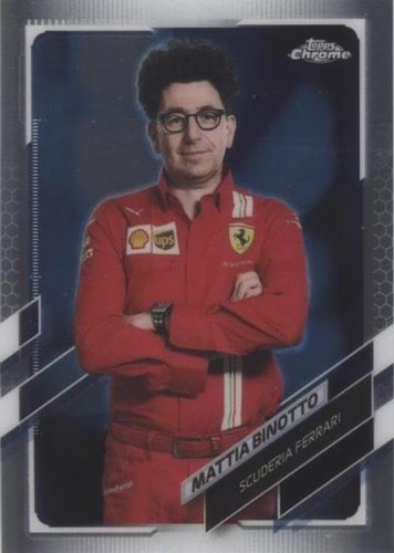 2021 Topps Chrome Formula 1 - Mattia Binotto #83