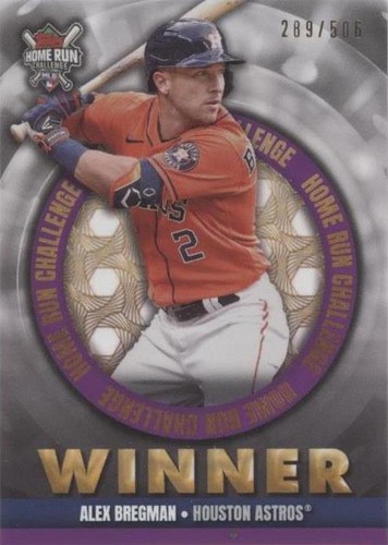 2022 Topps Home Run Challenge Winners - Alex Bregman #HRCW-11
