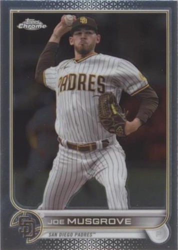 2022 Topps Chrome Sonic - Joe Musgrove #11