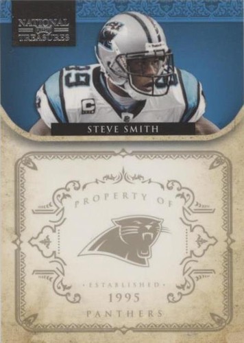 2011 Playoff National Treasures Steve Smith #24