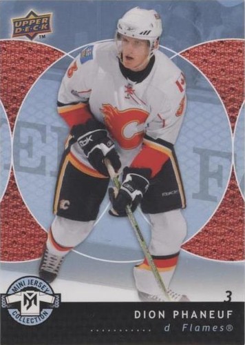 2007-08 Upper Deck Mini Jersey Collection - Dion Phaneuf #18
