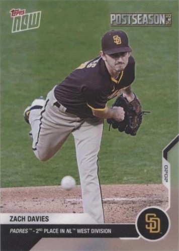2020 Topps Now - Zach Davies #PS-66
