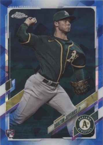 2021 Topps Chrome Sapphire Edition - Daulton Jefferies #656