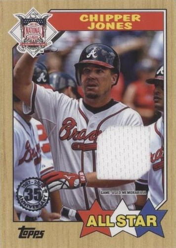 2022 Topps Series 2 - Chipper Jones #87ASR-CJ