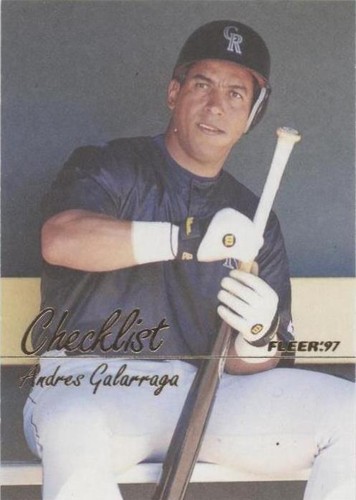 1997 Fleer - Andres Galarraga #729