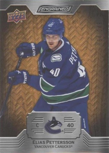 2023-24 Upper Deck Engrained - Elias Pettersson #17