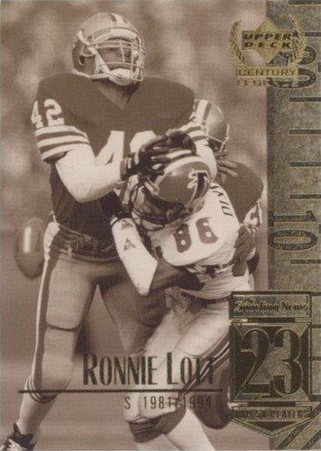 1999 Upper Deck Century Legends Ronnie Lott #23