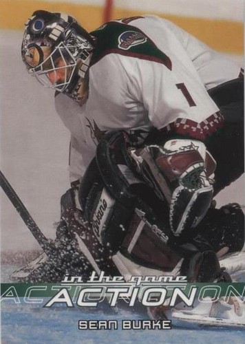 2003-04 In the Game Action - Sean Burke #432