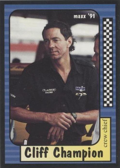 1991 Maxx Collection - Cliff Champion #67