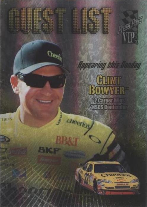 2009 Press Pass VIP - Clint Bowyer #GL 12