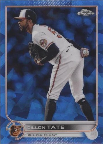 2022 Topps Chrome Update Series Sapphire Edition - Dillon Tate #US25