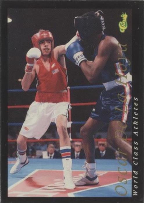 1992 Classic World Class Athletes - Oscar De La Hoya #41