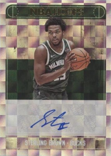 NBAカード STERLING BROWN 2017-18 Panini NBA Hoops - Sterling Brown #RS-STB for sale