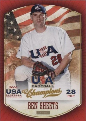 2013 Panini USA Baseball Champions - Ben Sheets #27