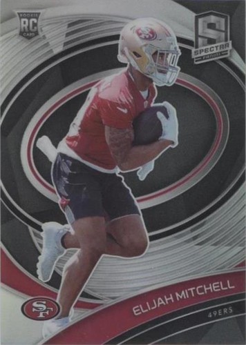 2021 Panini Spectra Elijah Mitchell #182