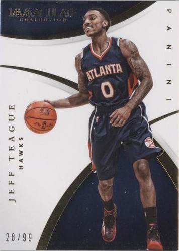2014-15 Panini Immaculate Collection - Jeff Teague #46