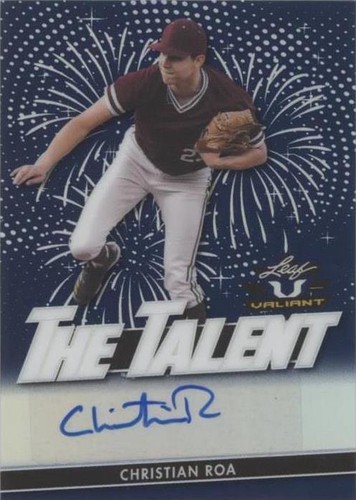 2020 Leaf Valiant - Christian Roa #TT-CR1