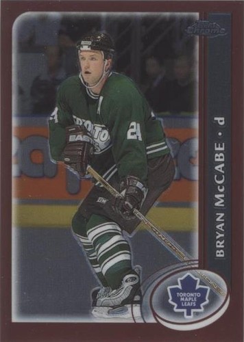 2002-03 Topps Chrome - Bryan McCabe #124