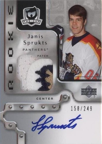 2006-07 Upper Deck The Cup - Janis Sprukts #131