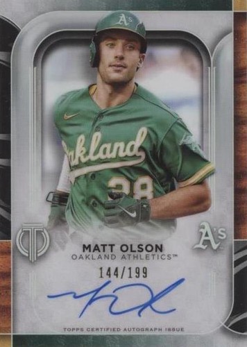 2022 Topps Tribute - Matt Olson #TA-MO