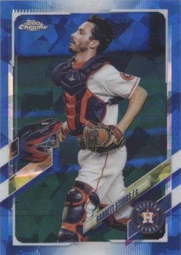 2021 Topps Chrome Update Series Sapphire Edition - Garrett Stubbs #US296