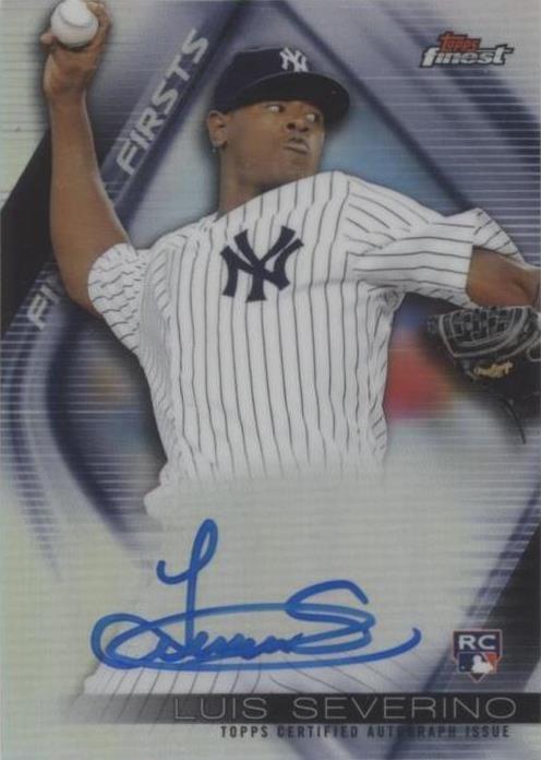 2016 Topps Finest - Luis Severino #FFA-LS